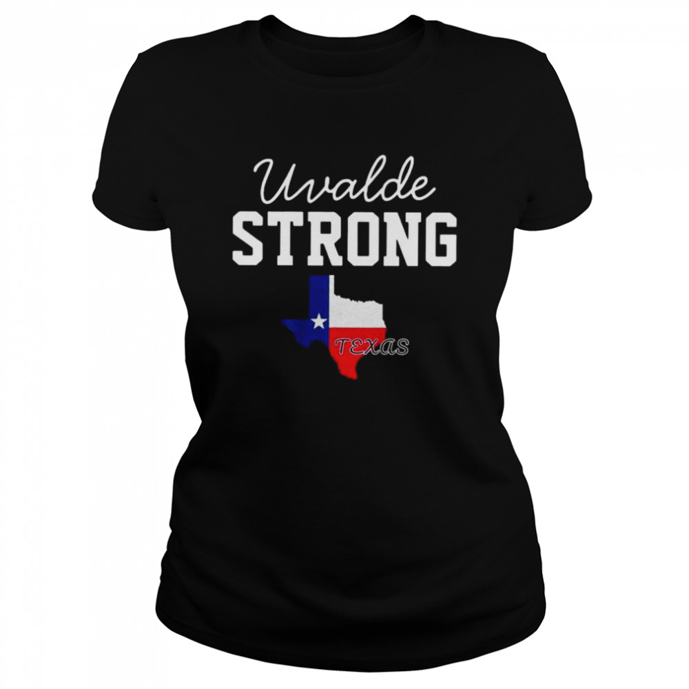 Protect kids not guns uvalde Texas strong shirt Classic Women's T-shirt