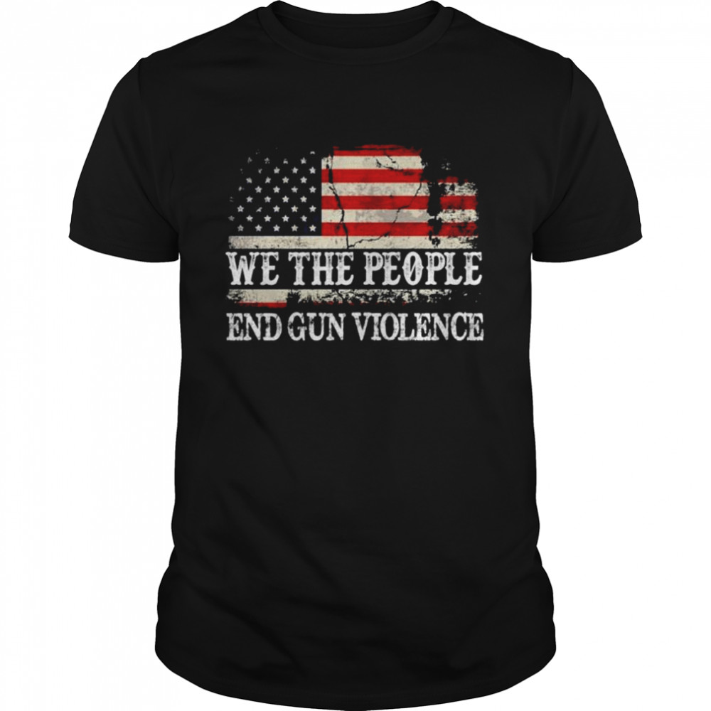 We the people end gun violence uvalde shirt Classic Men's T-shirt