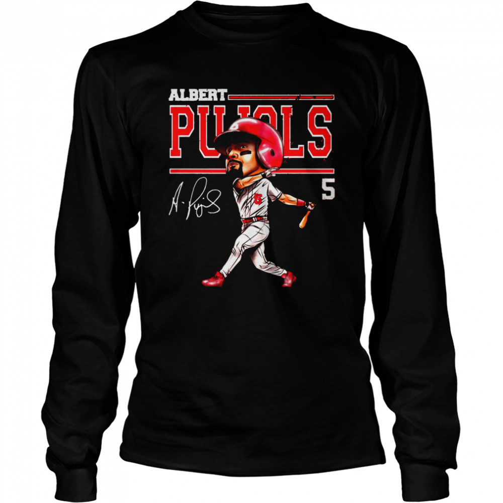 Los Angeles Dodgers Albert Pujols cartoon art shirt, hoodie