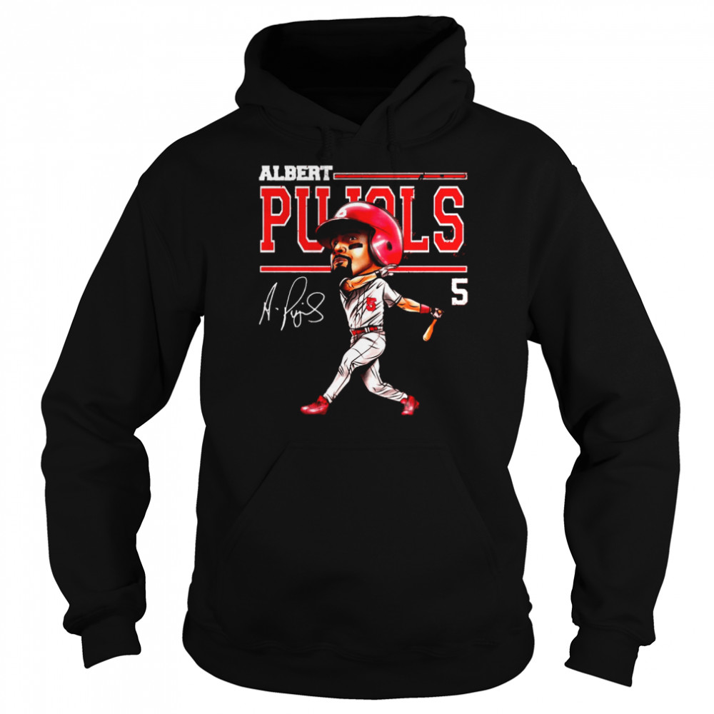 Los Angeles Dodgers Albert Pujols cartoon art shirt, hoodie