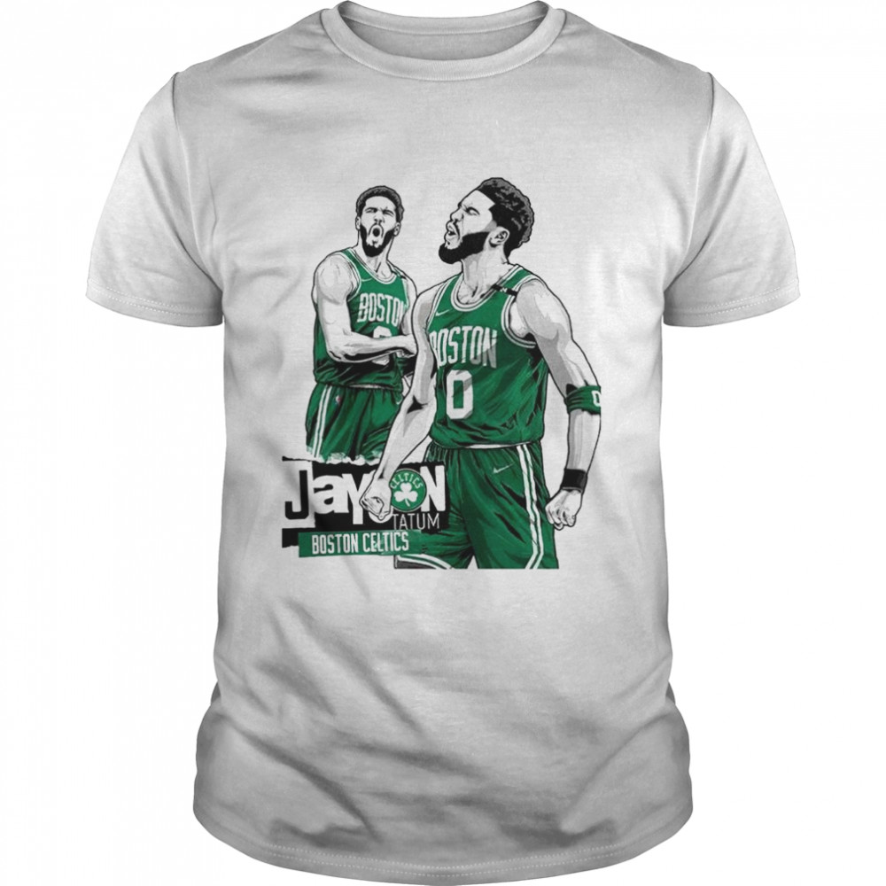 Jayson Tatum Boston Celtics art shirt - Trend T Shirt Store Online