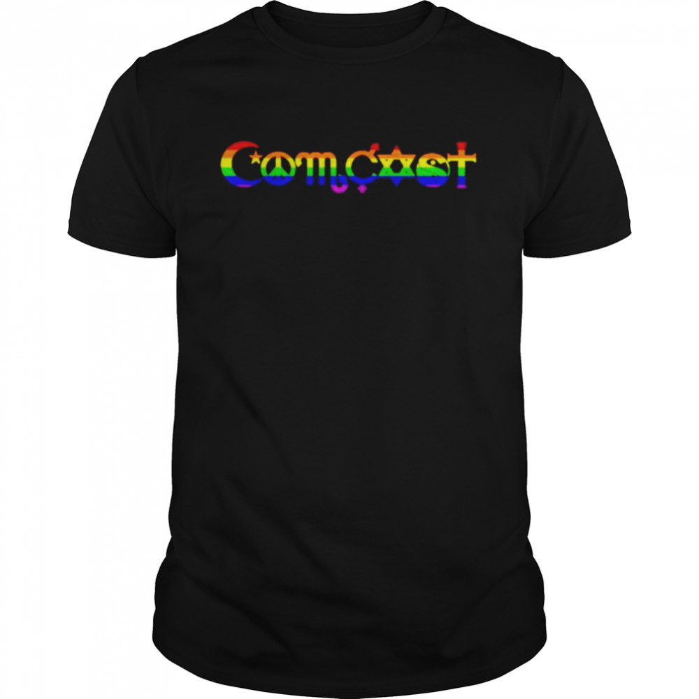 Cable Peace Rainbow shirt