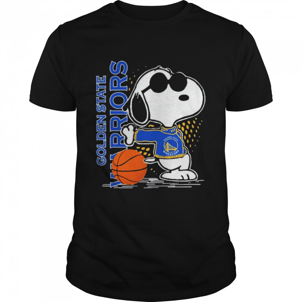 Golden State Warriors NBA Basketball Team Champions Snoopy T-Shirt