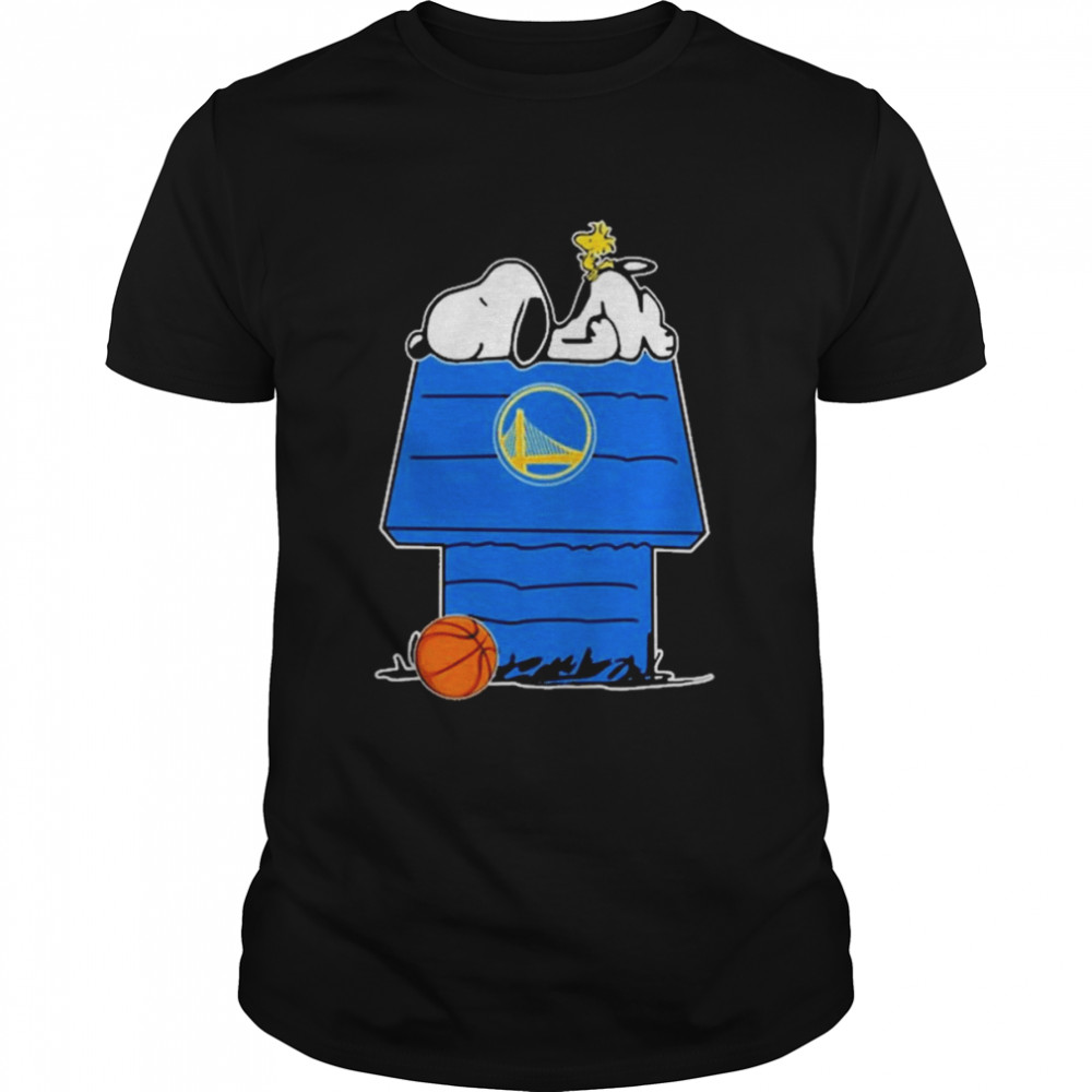 Golden State Warriors NBA Champions Snoopy Woodstock The Peanuts Movie T Shirt