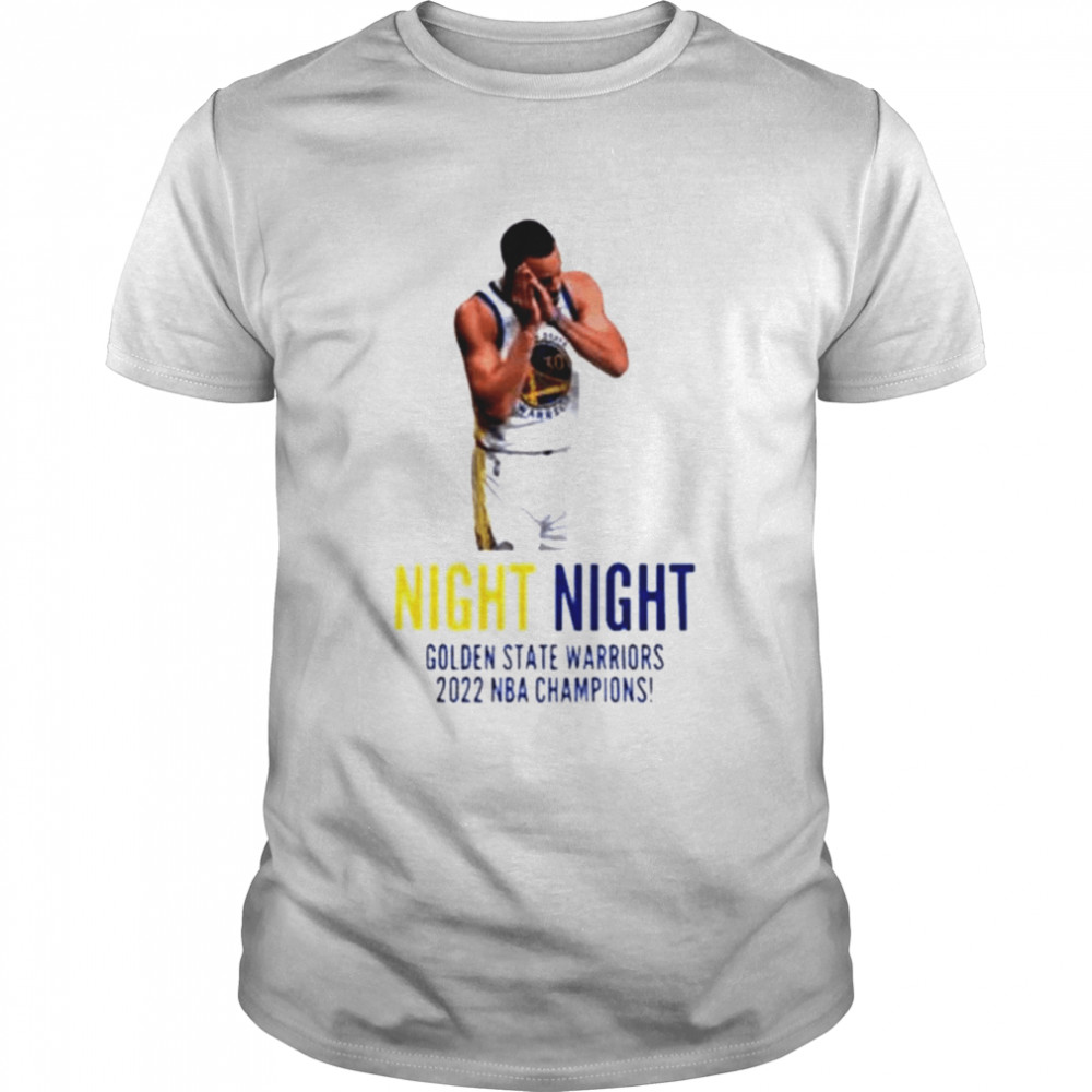 Steph Curry MPV Finals 2022 Night Night shirt