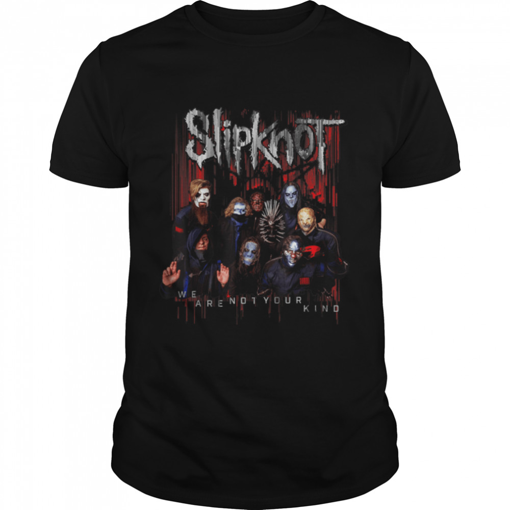 Slipknot Official We Are Not Your Kind Red Group T-Shirt T-Shirt B07W72WSKG