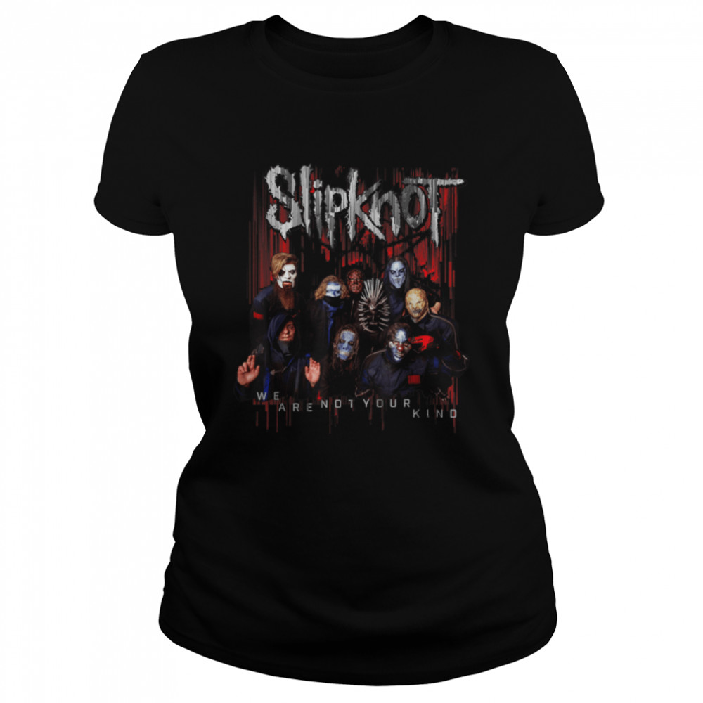 Slipknot Official We Are Not Your Kind Red Group T- T- B07W72WSKG Classic Women's T-shirt