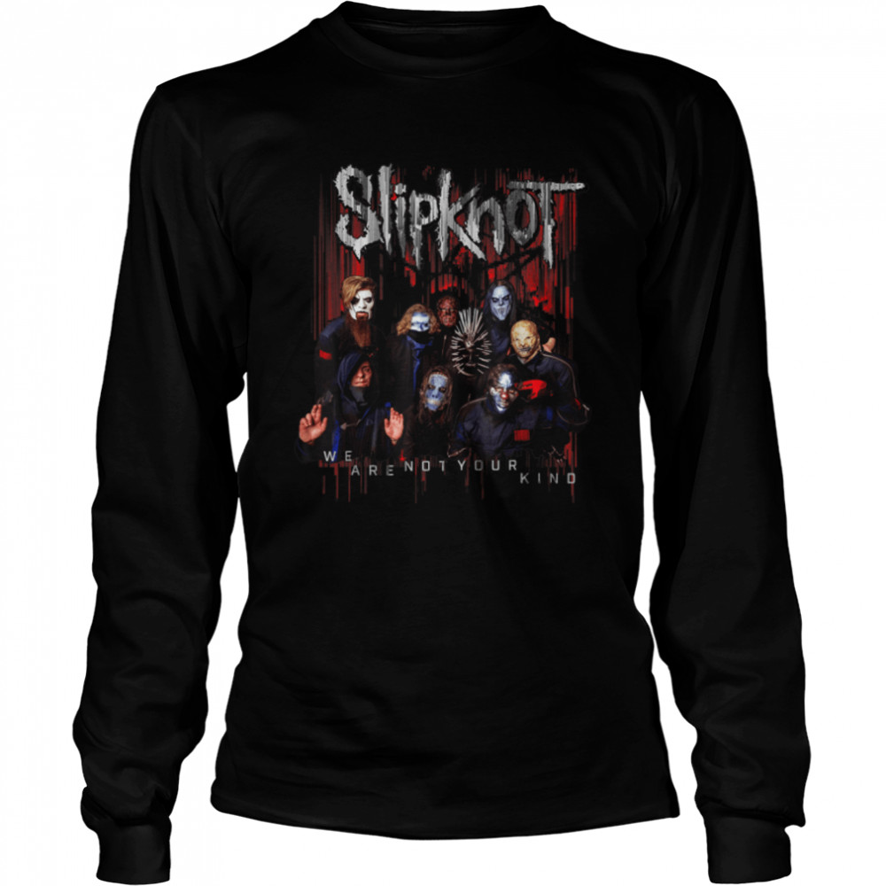 Slipknot Official We Are Not Your Kind Red Group T- T- B07W72WSKG Long Sleeved T-shirt