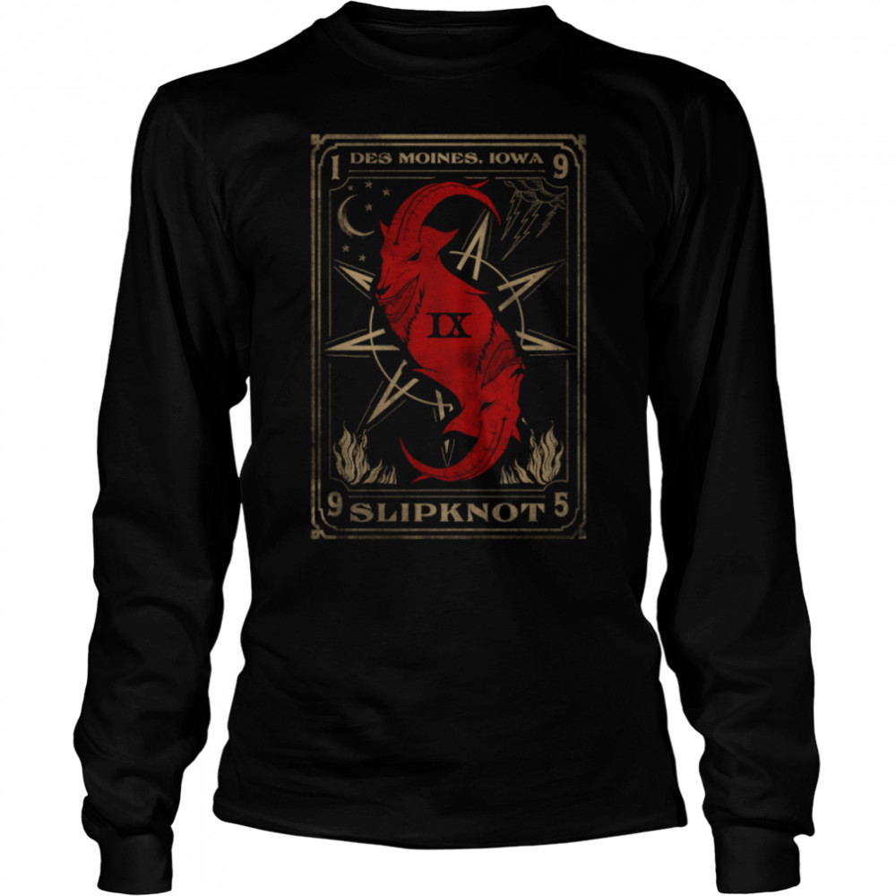 Slipknot Tarot Card Pullover Hoodie B07Q33R5H6 Long Sleeved T-shirt