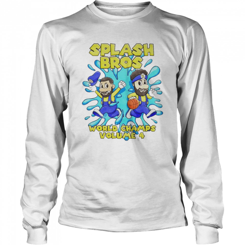 Splash Bros Worlds Champs Volume 4 shirt Long Sleeved T-shirt