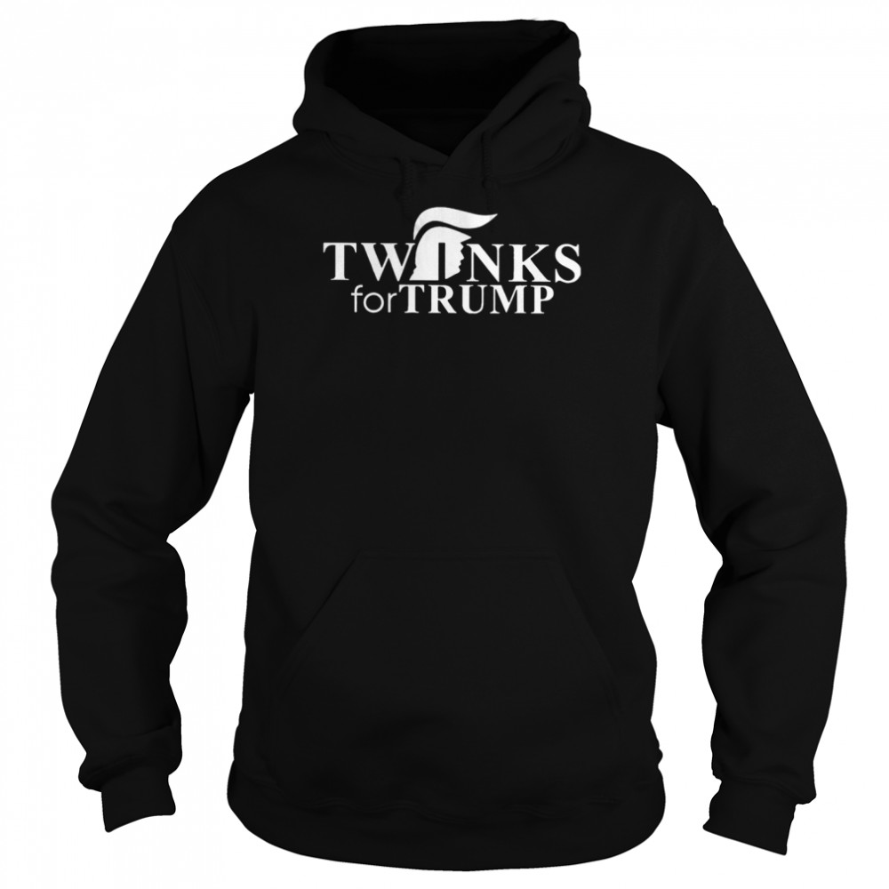Twinks for Trump logo T-shirt Unisex Hoodie