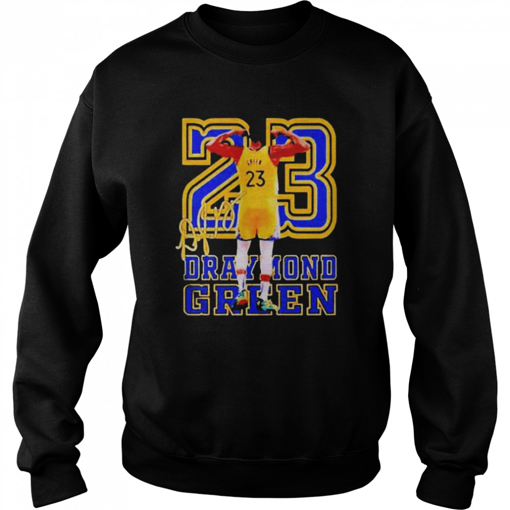 23 Draymond Green Golden State Warriors Signature  Unisex Sweatshirt