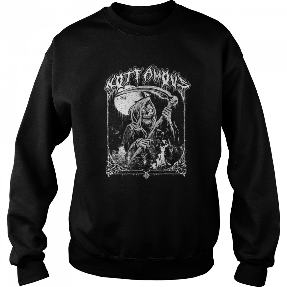 Alternative Edgy Goth Women - Grunge Death Metal Grim Reaper T- B09J79GV7B Unisex Sweatshirt