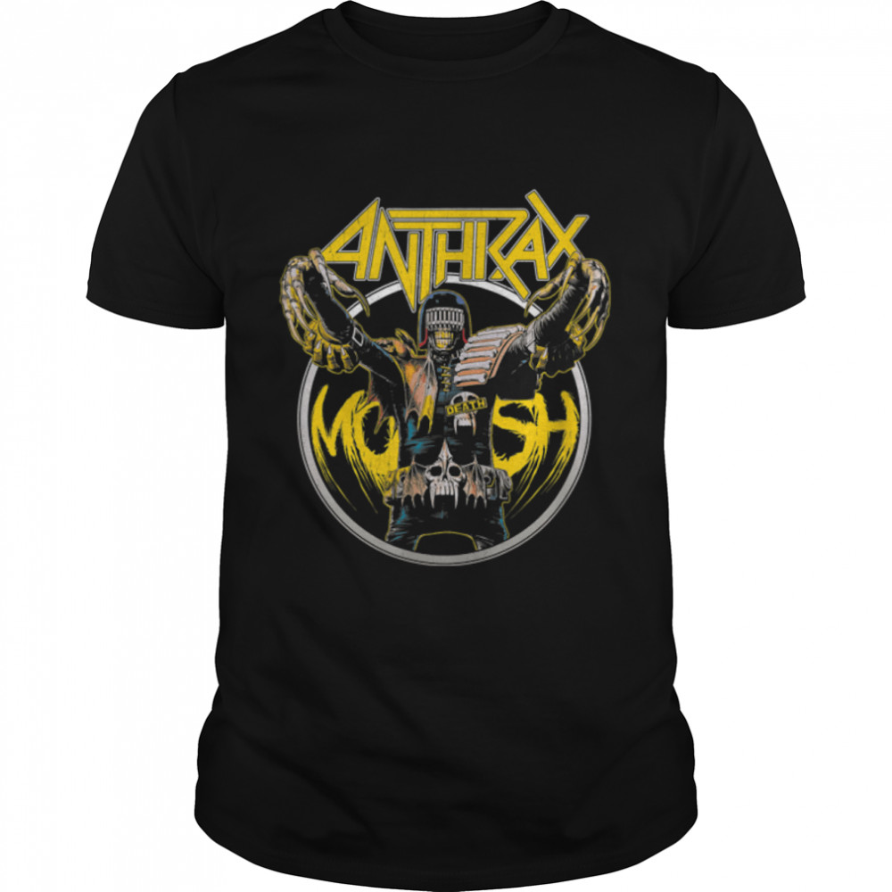 Anthrax - Judge Death Mosh T- B09X8NNMGR Classic Men's T-shirt