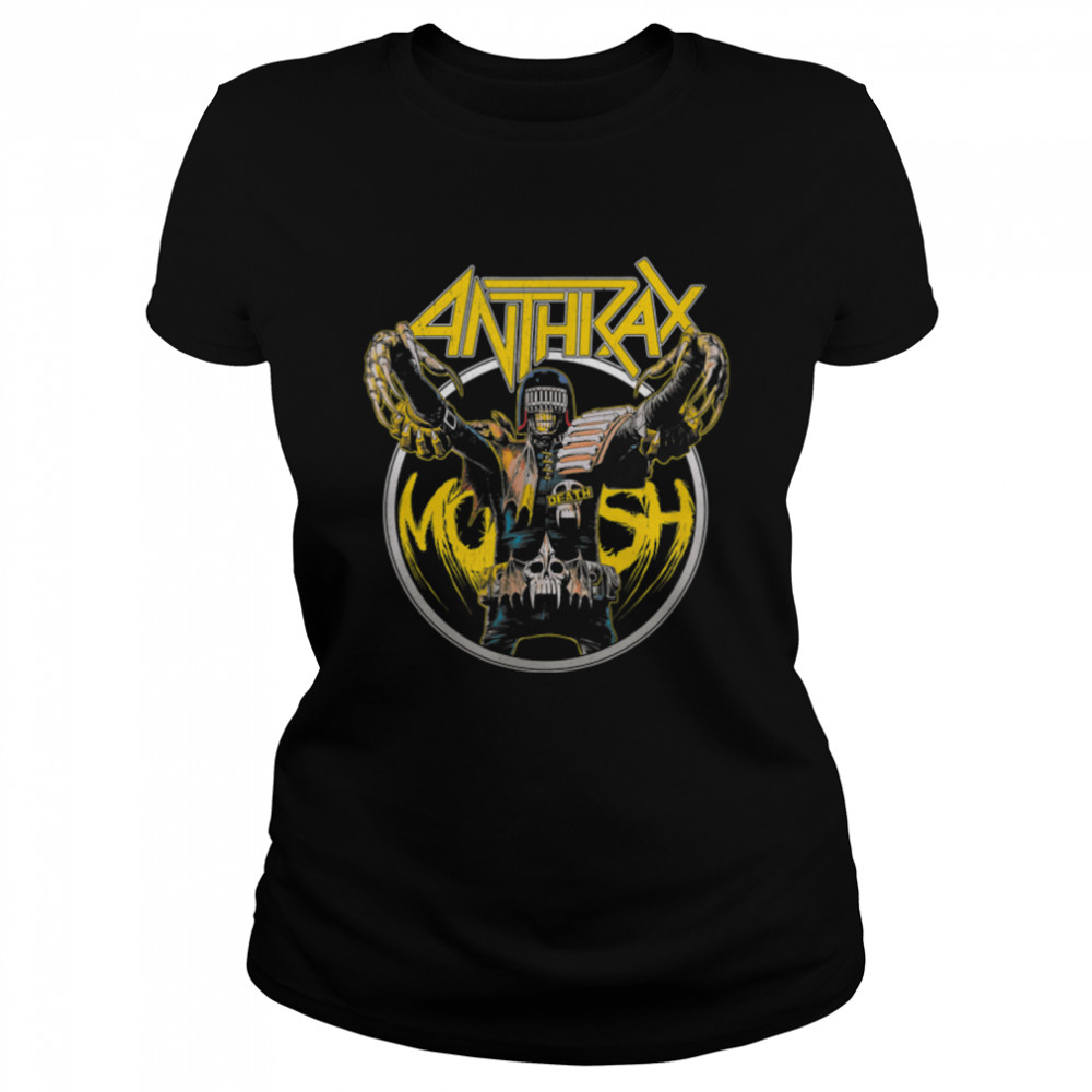 Anthrax - Judge Death Mosh T- B09X8NNMGR Classic Women's T-shirt