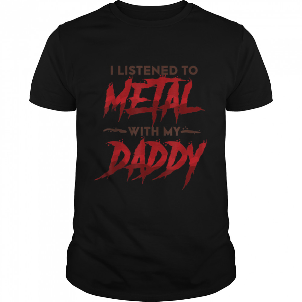 Death Metal Dad Daddy Metal Music T-Shirt B09NTZ7M2L