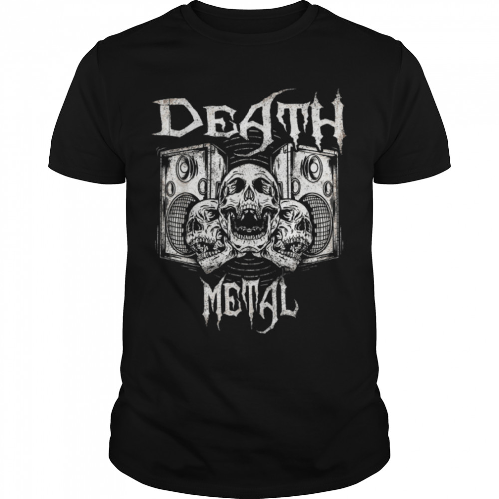 Death Metal Goth Music Heavy Rock Headbanger Rocker T-Shirt B09MNZ4YC8