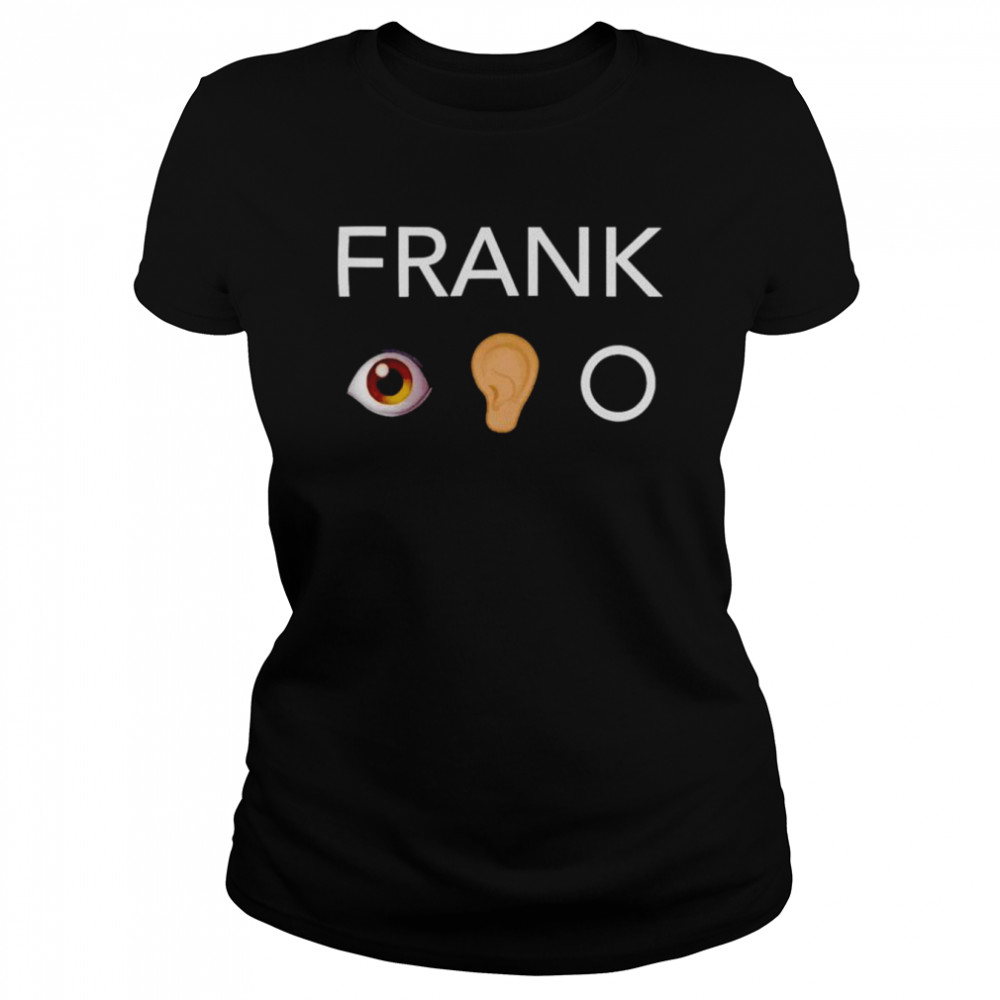 Frank Iero Eye Ear O shirt Classic Women's T-shirt
