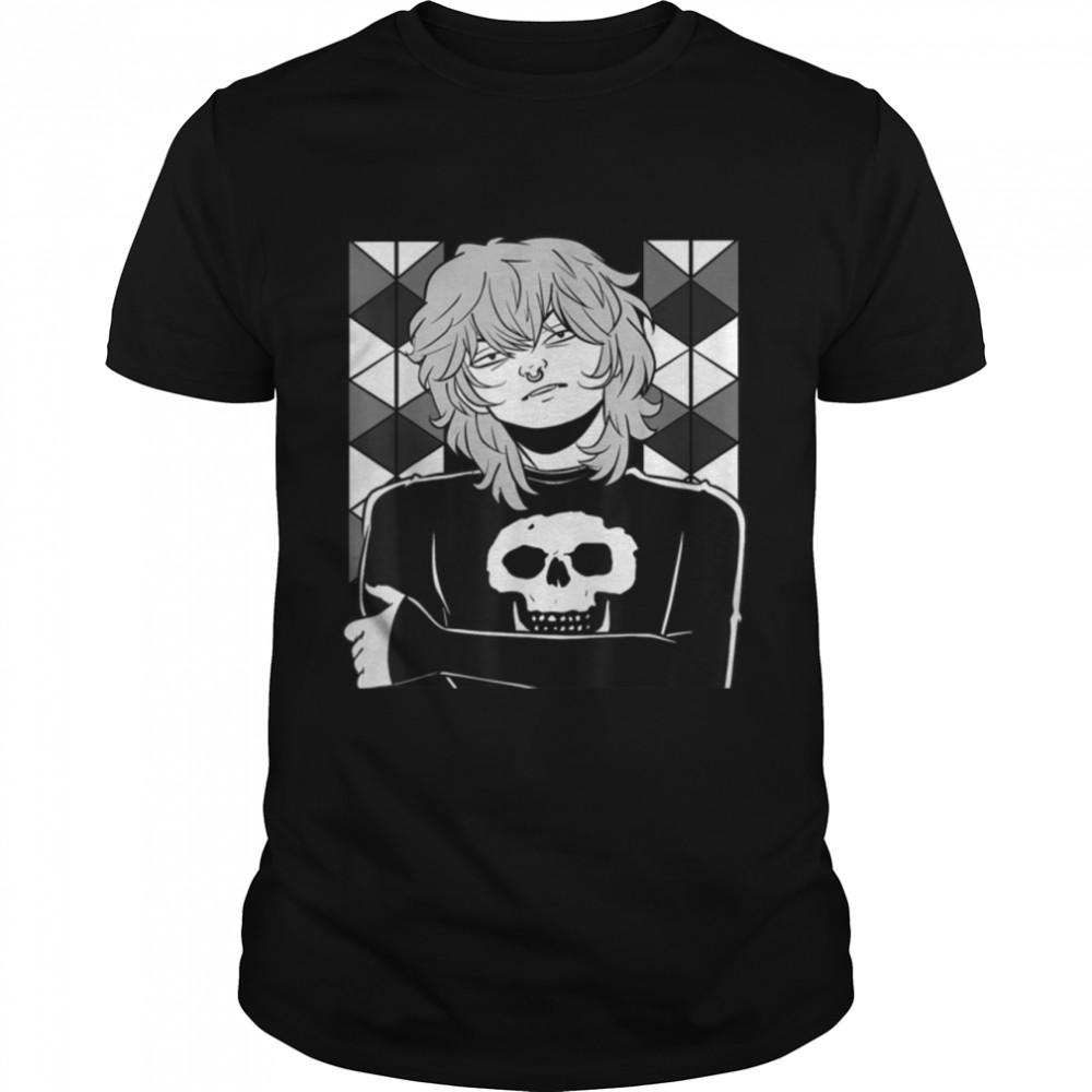 Goth Kid Gothic Japanese Aesthetic Vaporware T-Shirt B0B3F5T2XT