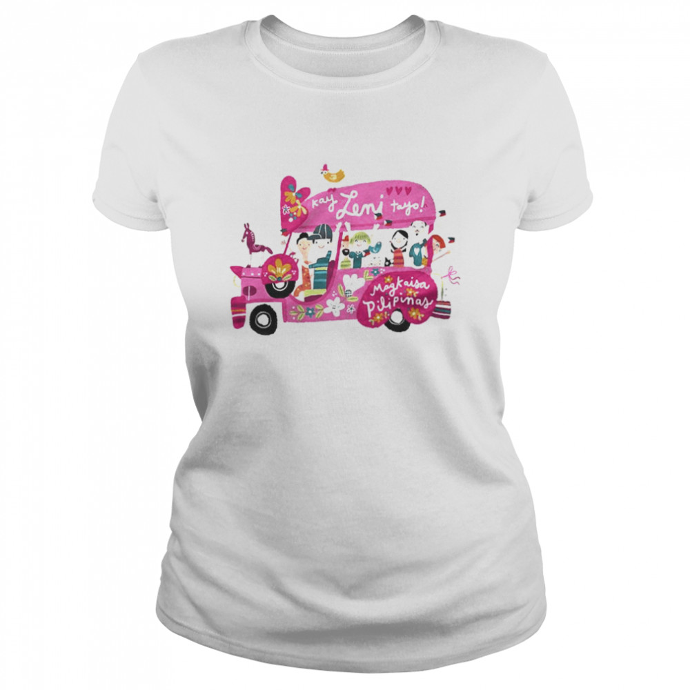 Leni Kiko Jeepney Leni Robredo shirt Classic Women's T-shirt