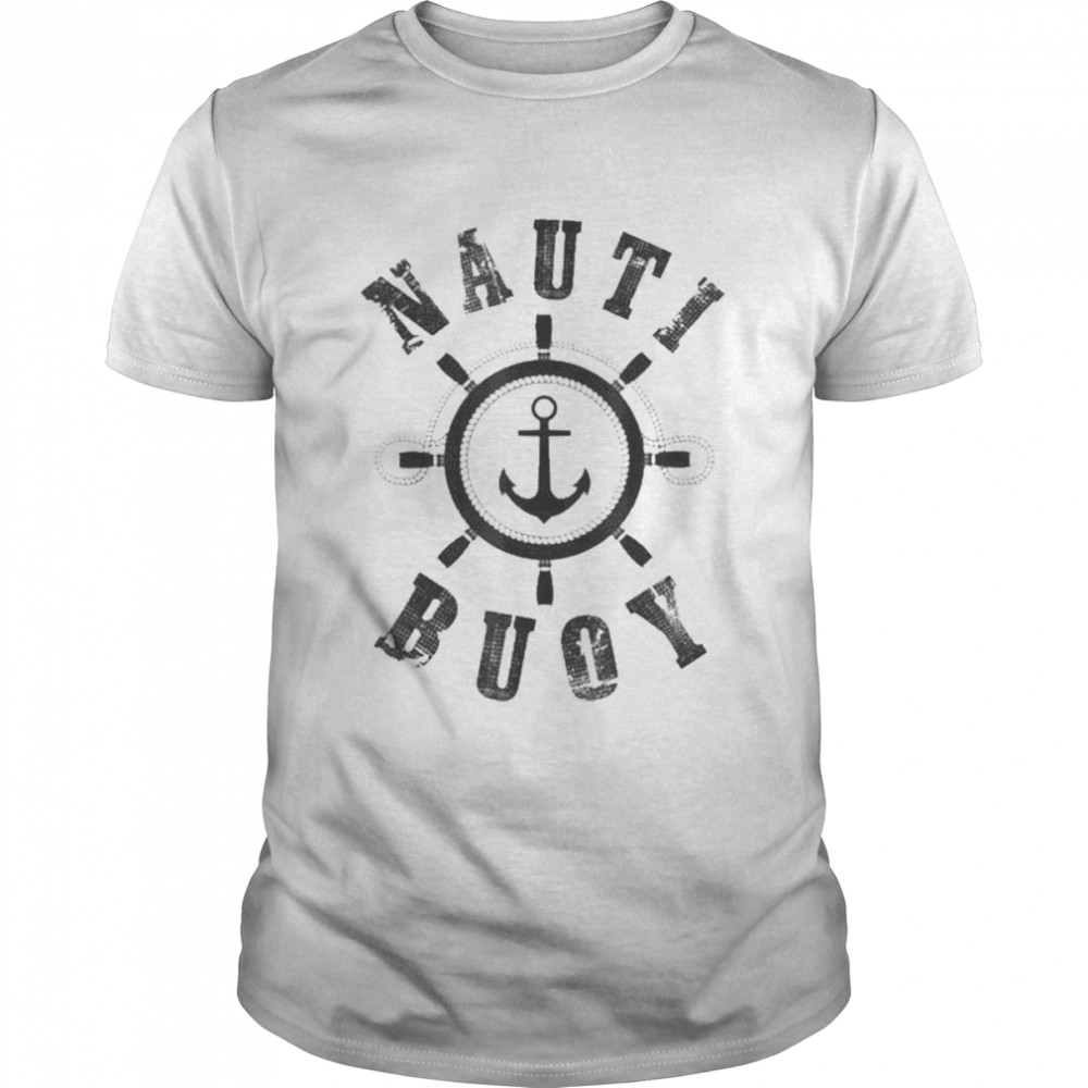 Nautical Boat Captain Boating  Classic Men's T-shirt