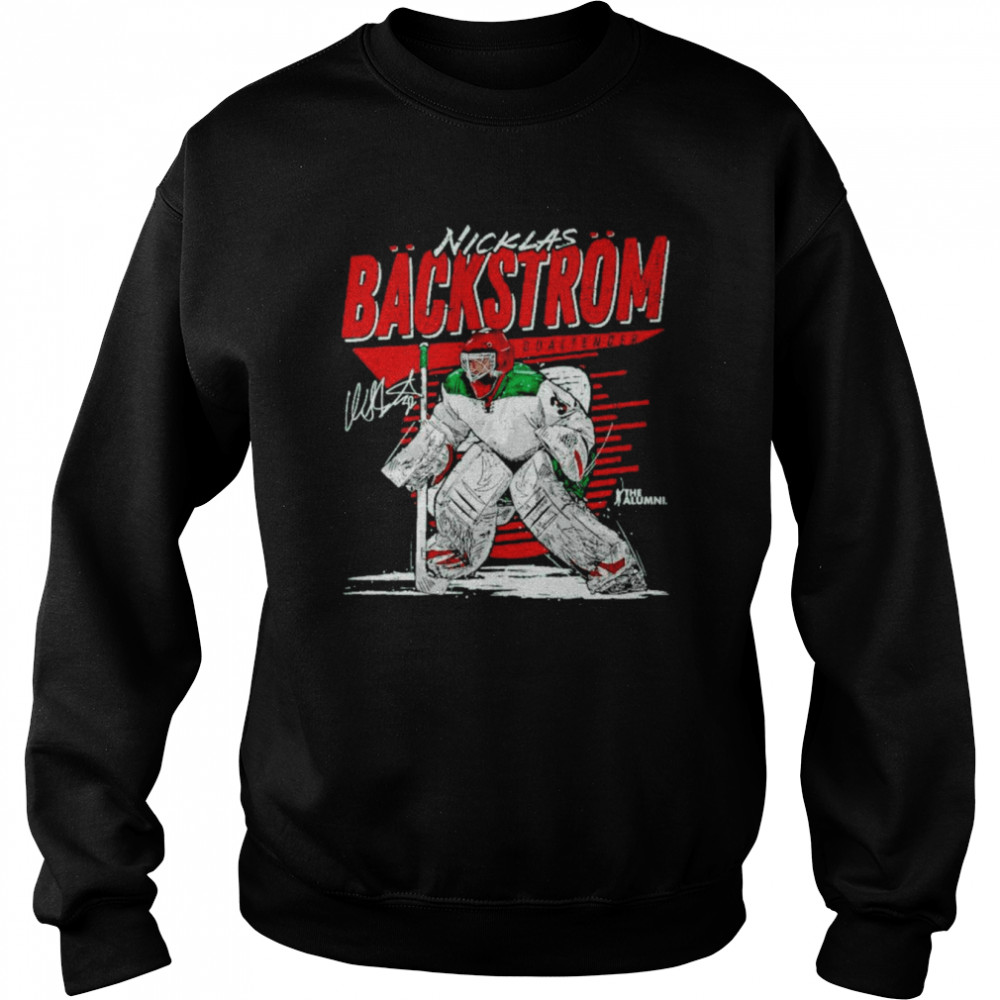 Nicklas Backstrom Minnesota Comet Hockey Signatures  Unisex Sweatshirt