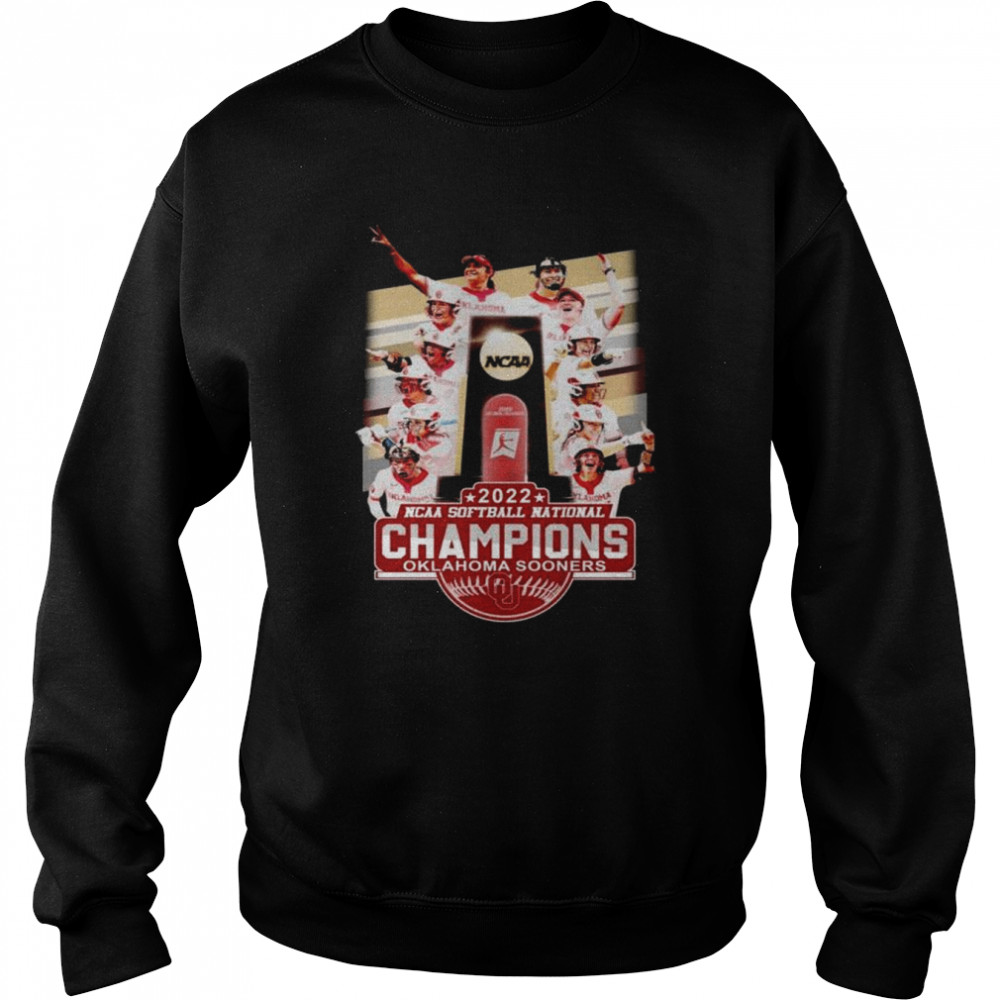 Oklahoma Sooners 2022 NCAA Softball National Champions new shirt Unisex Sweatshirt