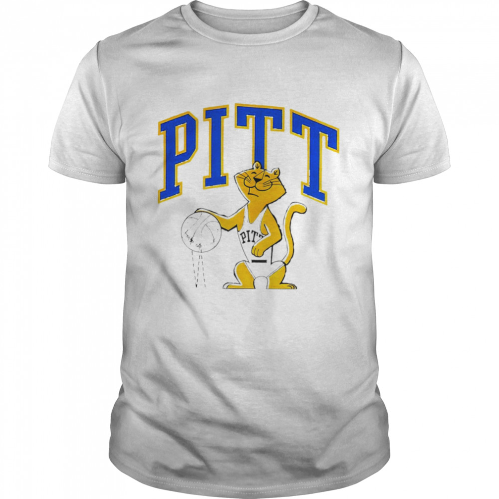 Pitt Dribbling Panther logo T-shirt