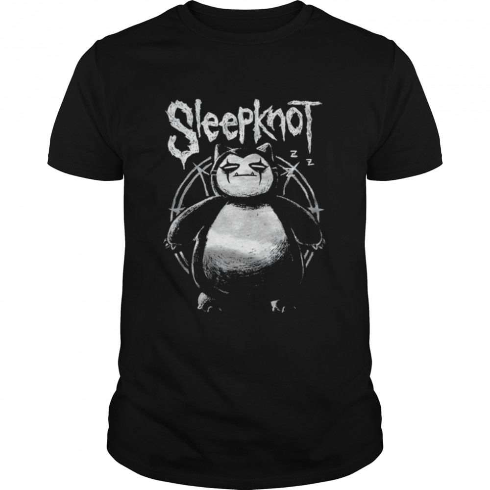 Pokemon Snorlax Sleepknot character T-shirt Classic Men's T-shirt