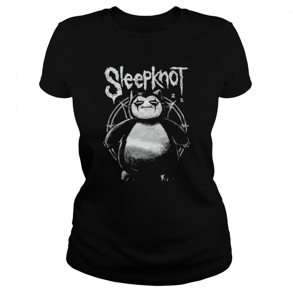 Pokemon Snorlax Sleepknot character T-shirt Classic Women's T-shirt