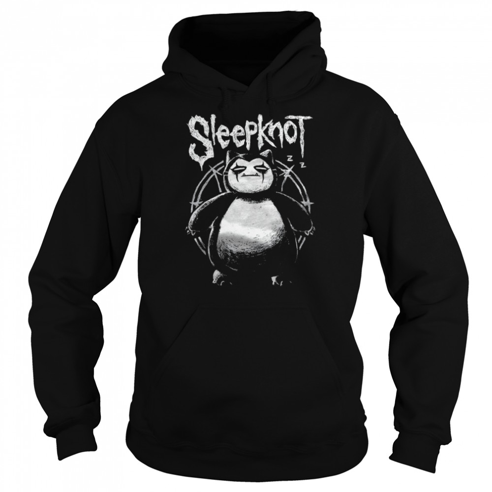 Pokemon Snorlax Sleepknot character T-shirt Unisex Hoodie