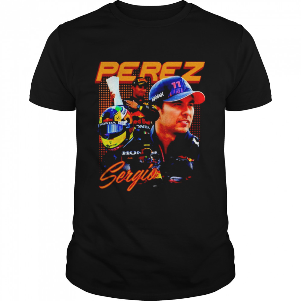 Sergio Perez Red Bull Racing F1  Classic Men's T-shirt