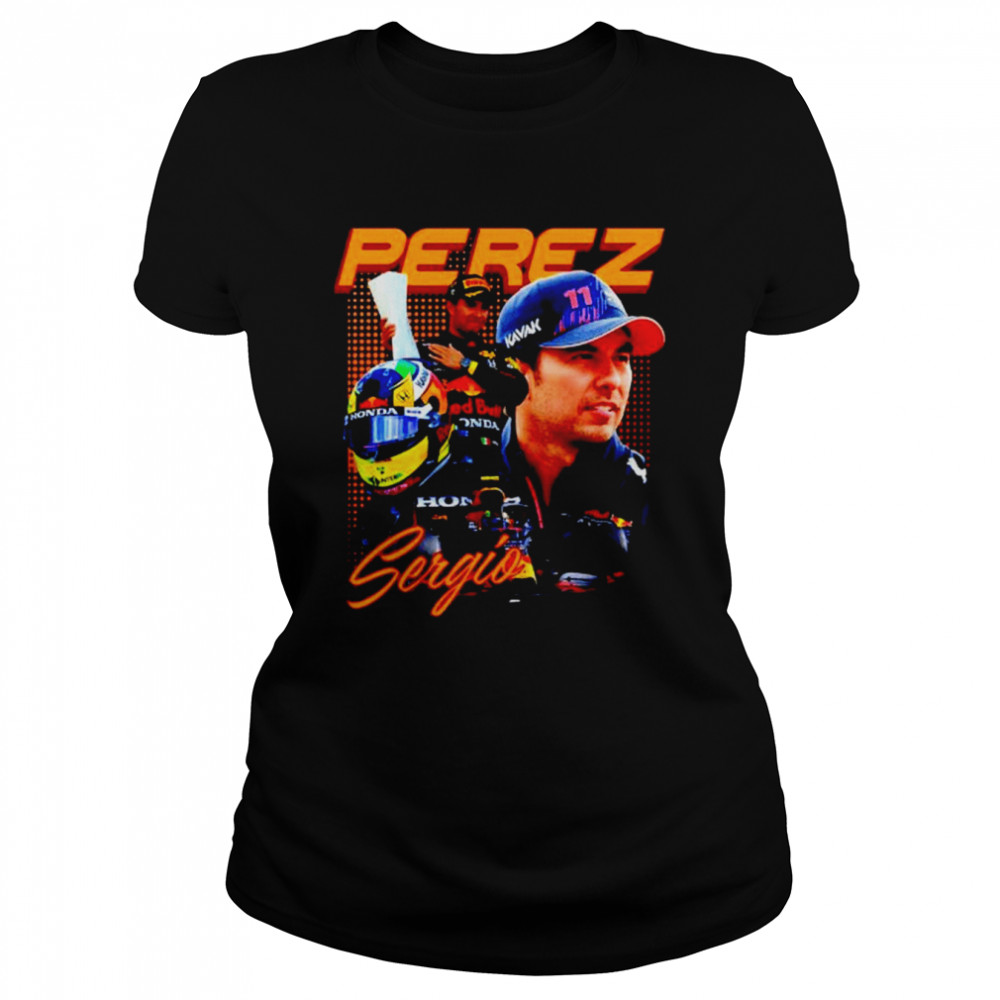 Sergio Perez Red Bull Racing F1  Classic Women's T-shirt