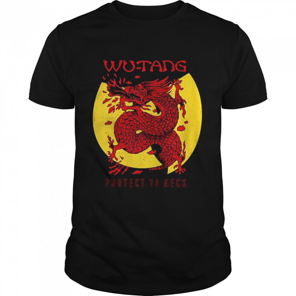 Shaolin Wu Vintage Red Dragon T- Classic Men's T-shirt