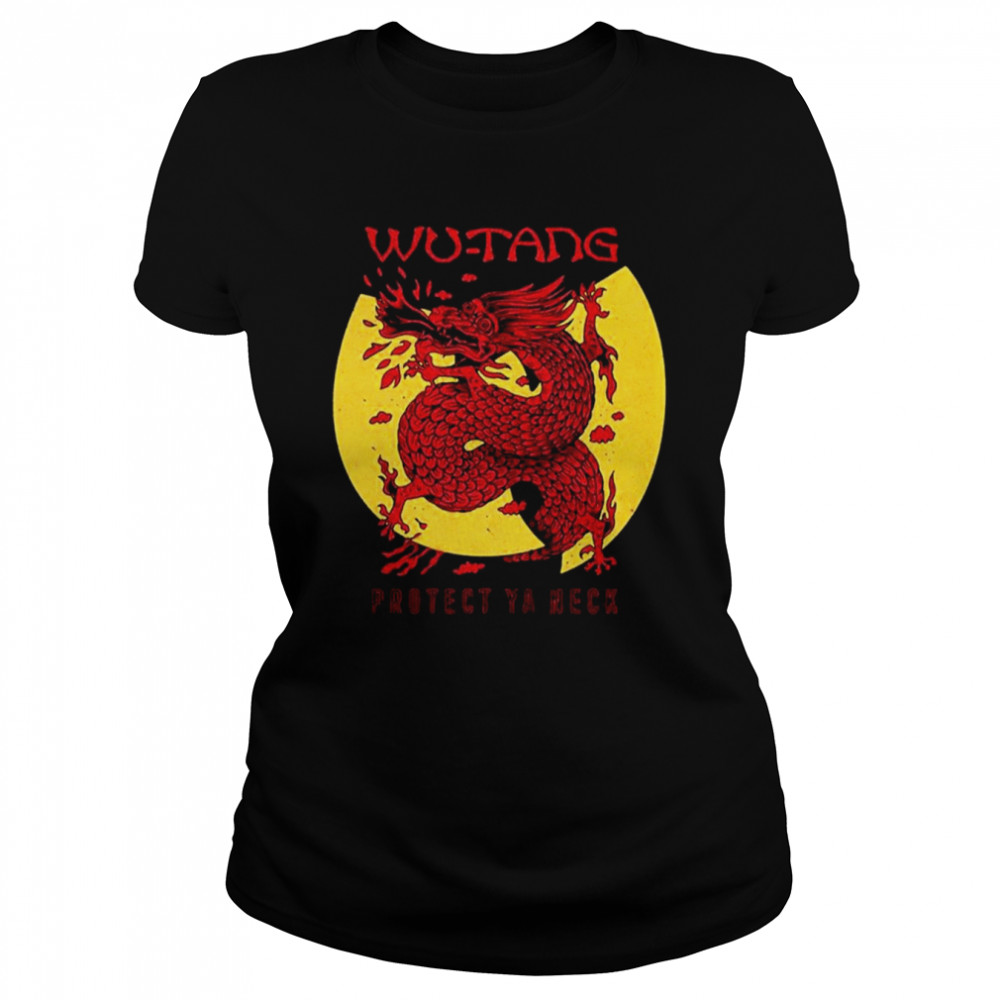 Shaolin Wu Vintage Red Dragon T- Classic Women's T-shirt