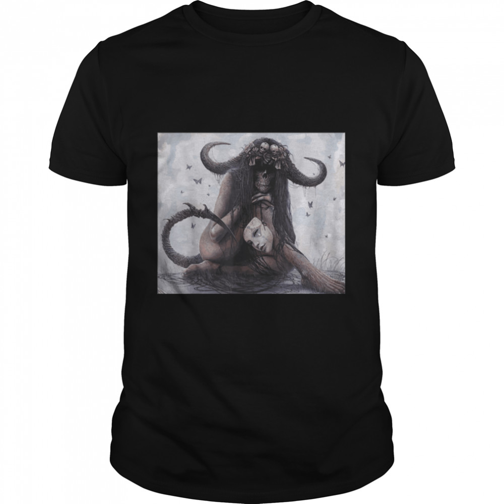 Skeleton Fairy Grunge Fairycore Aesthetic Goth Gothic T- B0B1LDSGF2 Classic Men's T-shirt