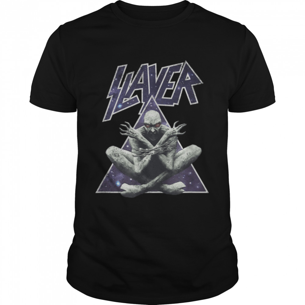 Slayer – Demon Triangle T- B09LF87Y5N Classic Men's T-shirt