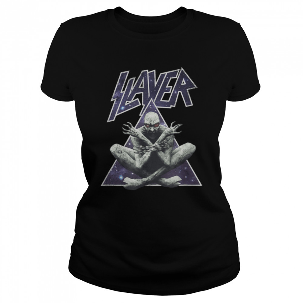 Slayer – Demon Triangle T- B09LF87Y5N Classic Women's T-shirt