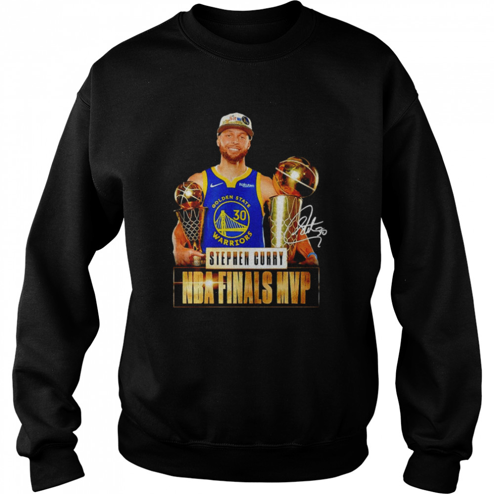 Stephen Curry NBA Finals MVP signature shirt Unisex Sweatshirt