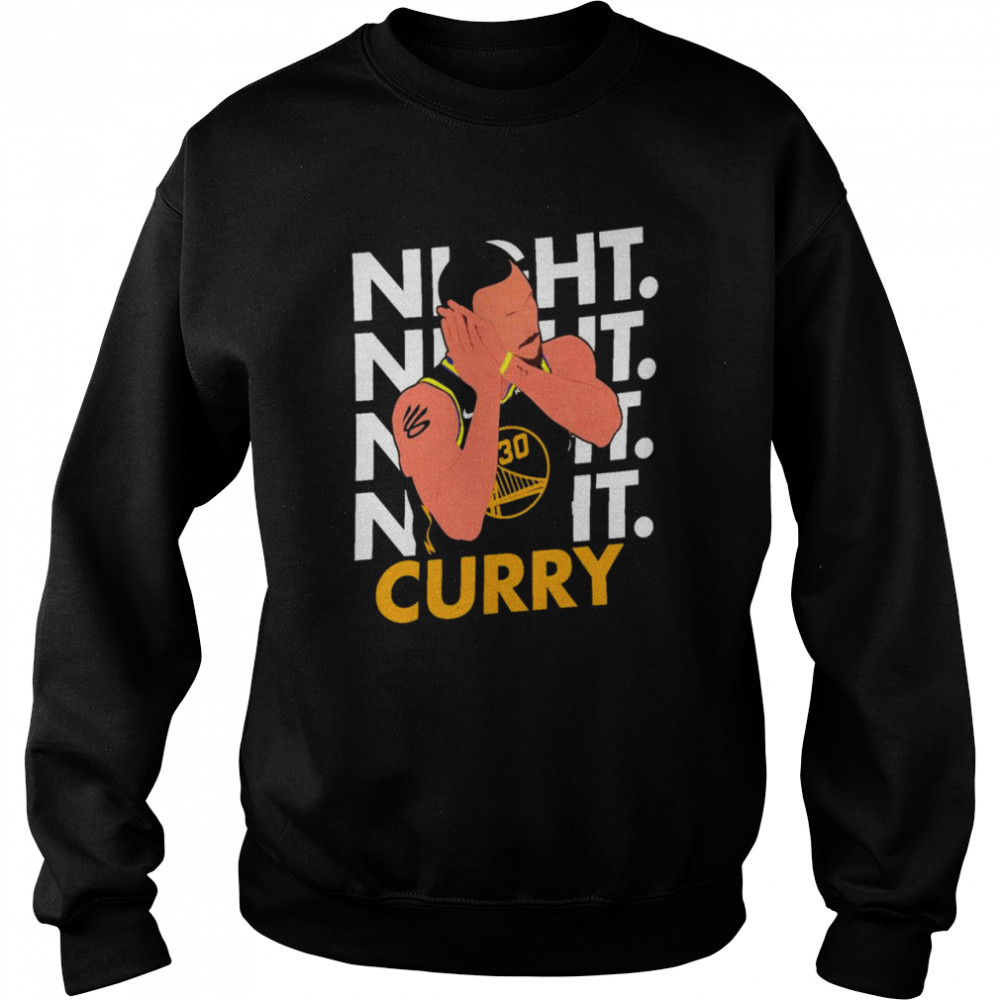 Stephen Curry Night Night MPV Finals 2022 Tee  Unisex Sweatshirt