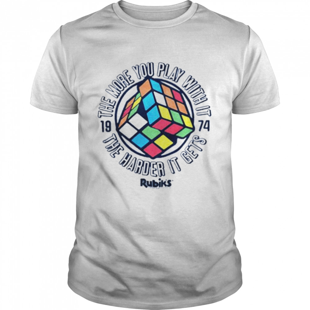 The More You Play With It Rubik’s Cube shirt Classic Men's T-shirt