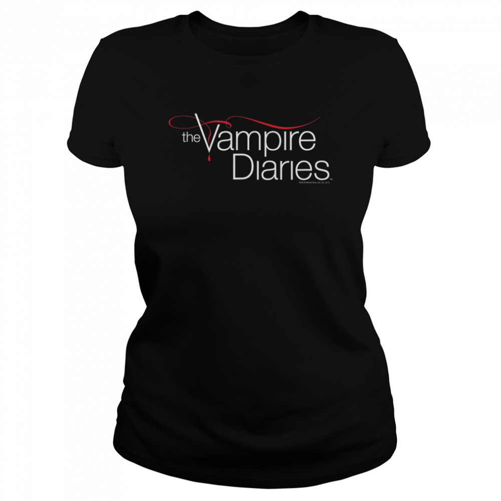 Vampire Diaries Logo T- Classic Women's T-shirt