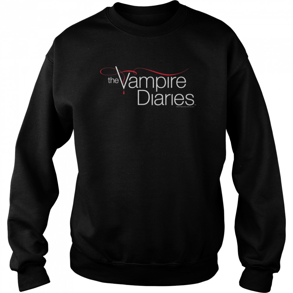 Vampire Diaries Logo T- Unisex Sweatshirt