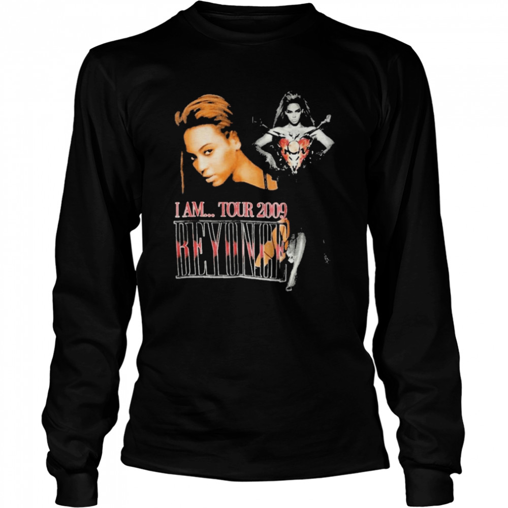 Vintage Beyonce I Am Tour 2009  Long Sleeved T-shirt