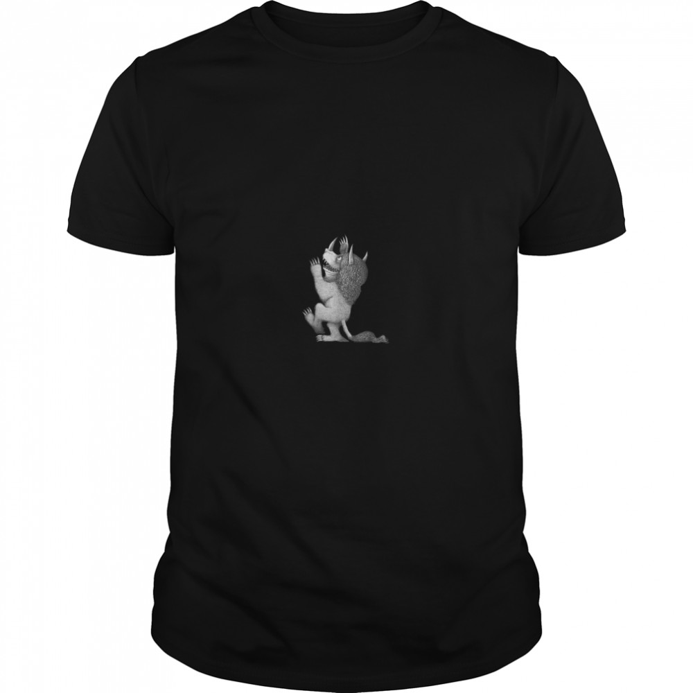Where the Wild Things Are Drawn Tri-Horned Monster T-Shirt