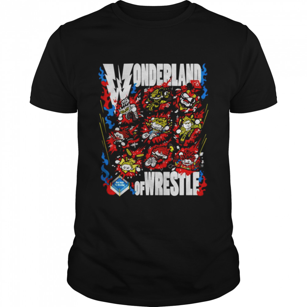 Wonderland of Wrestle shirt
