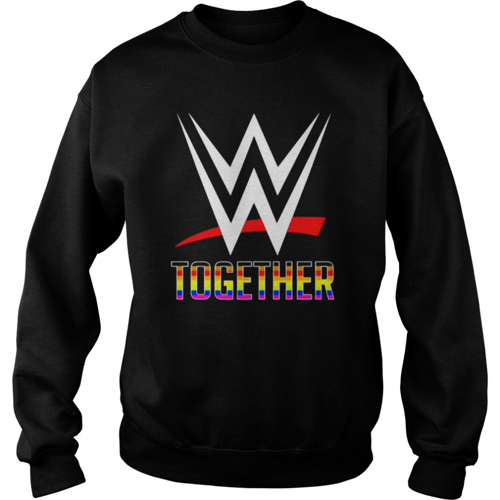 Wrestling Together Pride T- Unisex Sweatshirt