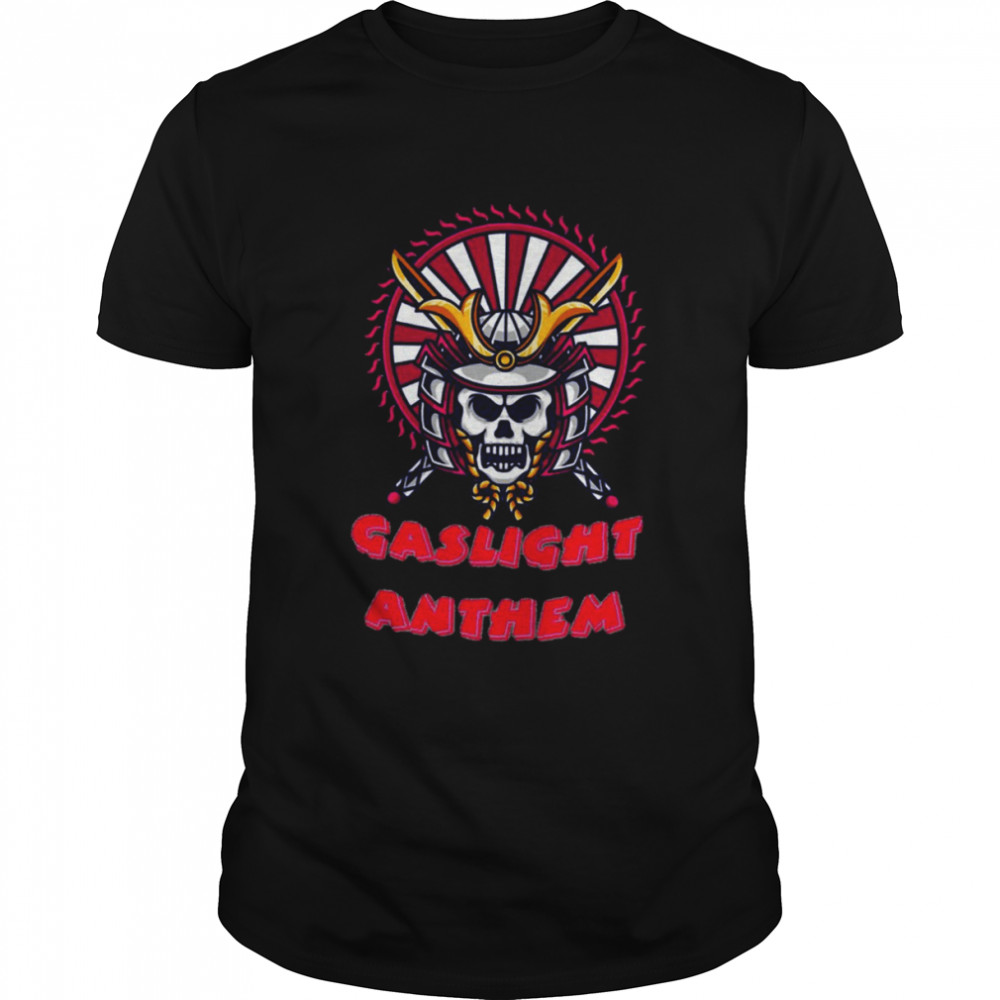 Skull The Gaslight Anthem shirt
