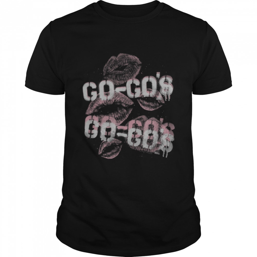 The Go-Go's - Lipstick Kisses T-Shirt B09JS5W8YY