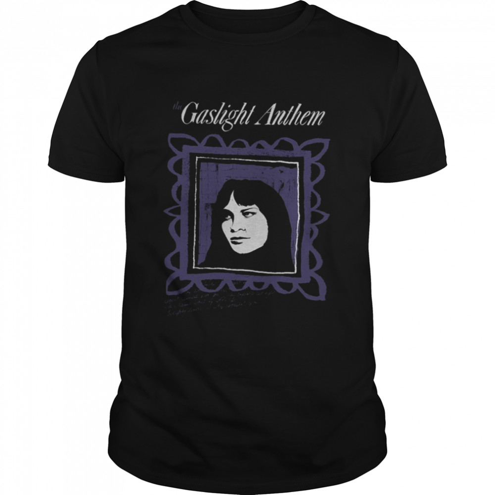 Vintage Album Design The Gaslight Anthem Rock Band  shirt